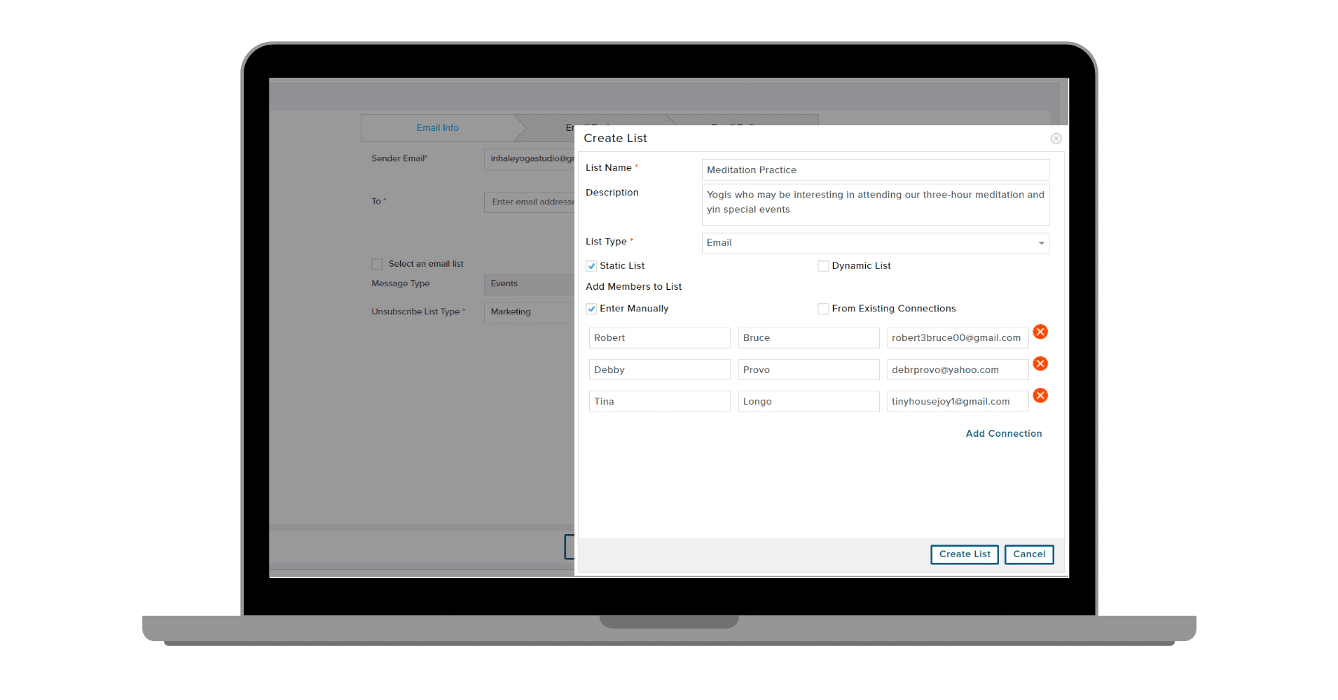 IS-Yoga-Create-Email-List-2 Start an email list
