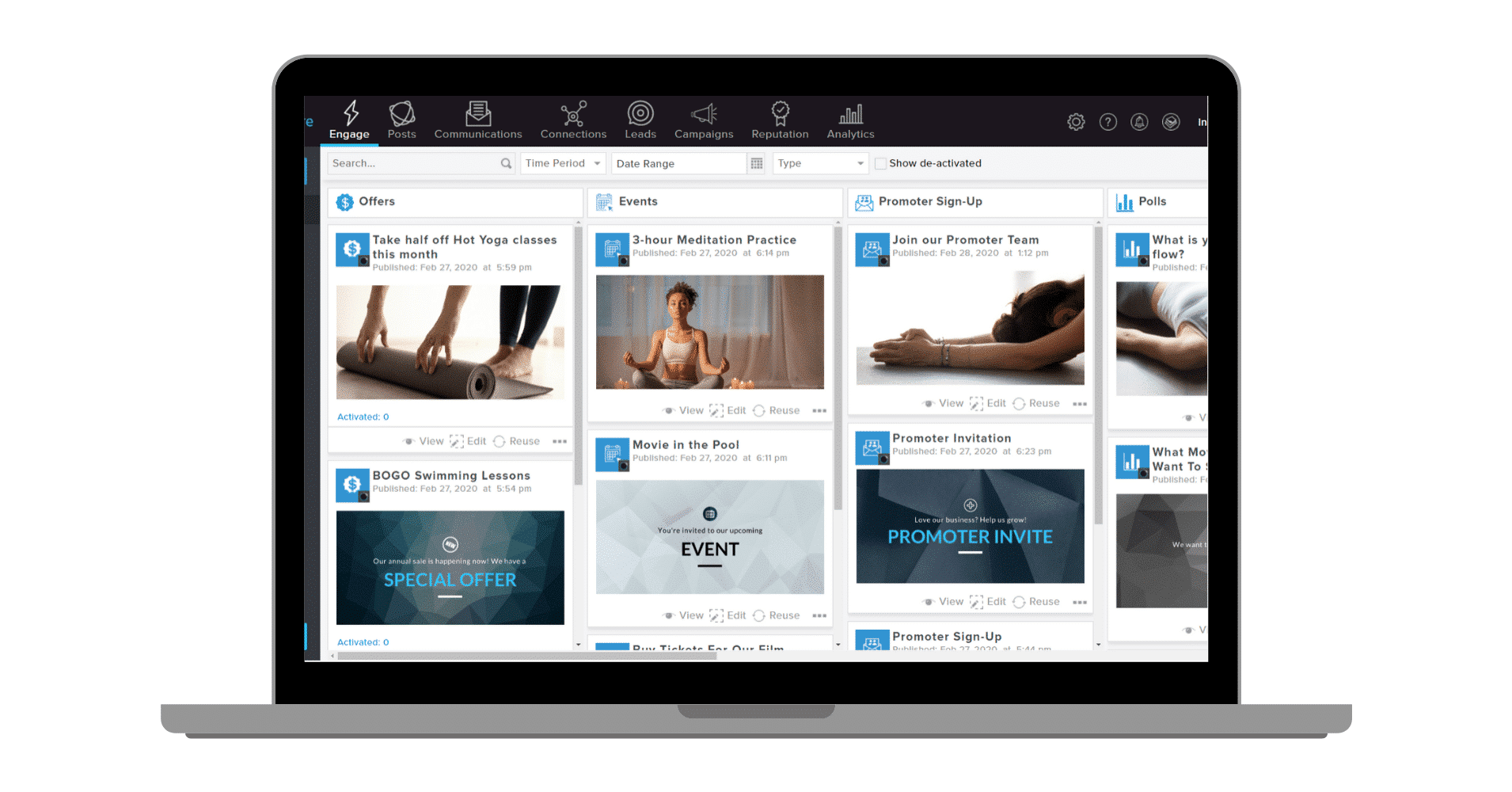 IS-Yoga-Engage-Lab-1 Create or reuse templates