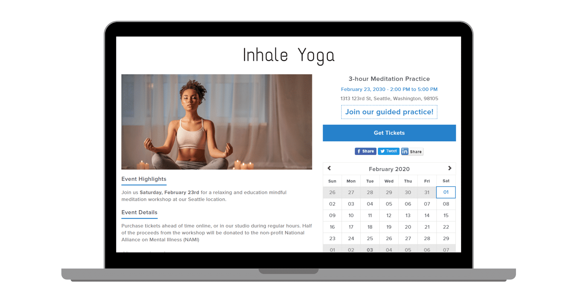 IS-Yoga-Event-1 Get organized for events