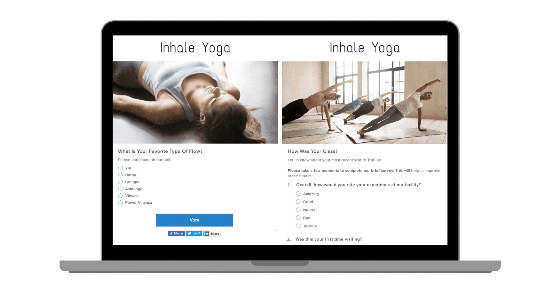 IS-Yoga-Poll-Survey Conduct polls or surveys